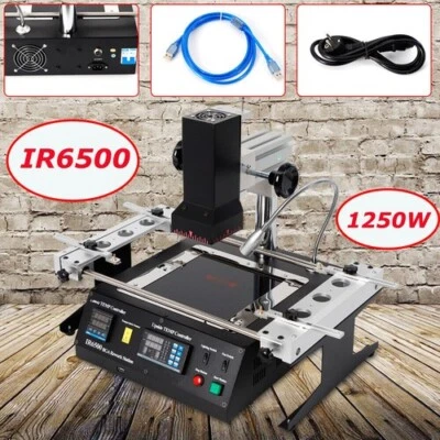 IR6500 1250 Вт ACHI BGA ИК инфракрасная переделка паяльная станция переливной перебаллер машина - Изображение 1 из 4