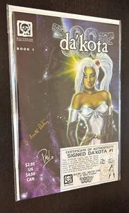 DAKOTA #1 (Millennium Publications Comics 1997) -- DOUBLE SIGNED -- COA - Picture 1 of 2