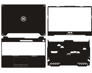 Laptop Leather Skin Stickers Fit ASUS TUF Gaming A15 FA506IU - Picture 1 of 29