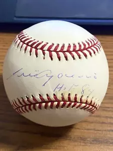LUIS APARICIO 4 SIGNED AUTOGRAPHED OAL BASEBALL! Orioles! "HOF 84"! - Picture 1 of 2