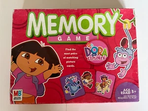2005 Milton Bradley MEMORY Game - Dora the Explorer, complete in box - Picture 1 of 9