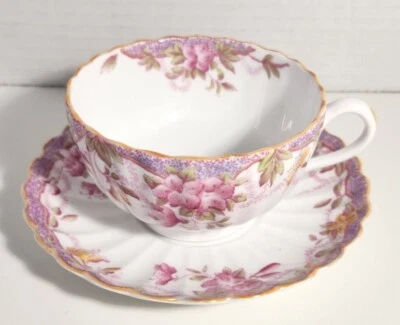 SPODE Bone China England "SPODES IRENE" Cup & Saucer Set English Bone China  - Image 1 of 4