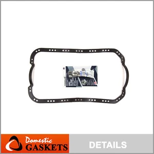 Oil Pan Gasket Fits 84-95 Honda Civic /Del Sol CRX Acura Integra 1.6L 1.5L 1.3L - Picture 1 of 2