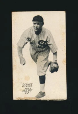 1923 Zeenut (PCL) -BOB GEARY (San Francisco Seals) 1918-1919 A's, 1921 Reds - Image 1 of 2
