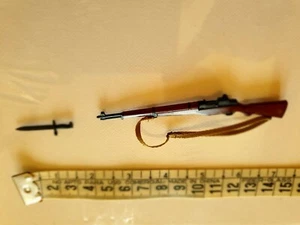 1/12 Escala Figura de accion Rifle M1 Garant con Bayoneta WWII - Imagen 1 de 2