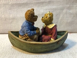 Figurina Boyds Bearstone Bear Spencer & Kate Always & Forever 228451 - Foto 1 di 6