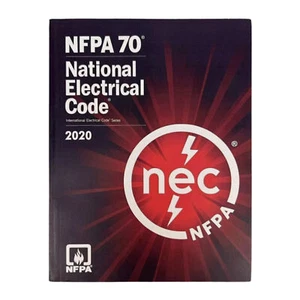 NFPA 70 National Electrical Code 2020 Edition Paperback National Electrical Code - Foto 1 di 9