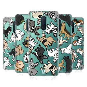 HEAD CASE DESIGNS DOG BREED PATTERNS SOFT GEL CASE FOR GOOGLE ONEPLUS PHONES - Picture 1 of 17
