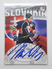 2013-14 Sereal KHL Under the Flag #WCH-072 Vladimir Mihalik Autograph