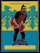 Joakim Noah 2014-15 Panini Excalibur Crusade Teal /35 #63 Chicago Bulls