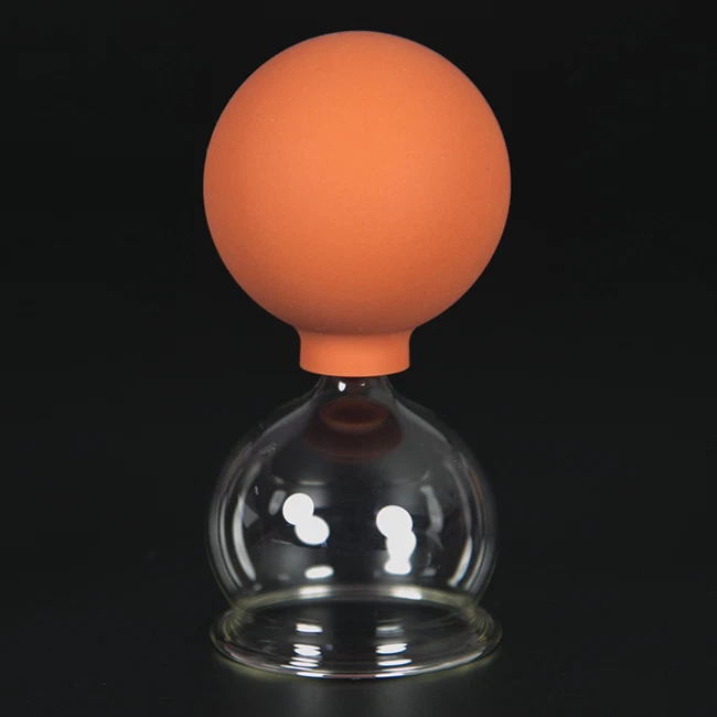 Cupping Glass Cupping Glasses with Suction Ball Med. Cupping Original Lauscha Glass - Image 1 of 1