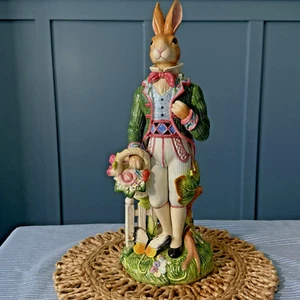 Vintage Fitz and Floyd Classic Old World Rabbit Bunny große Figur - Bild 1 von 21