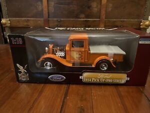 Yat Ming 1934 Ford Pick Up Pro Street Diecast 1:18 Deluxe 92259 ROAD SIGNATURE 
