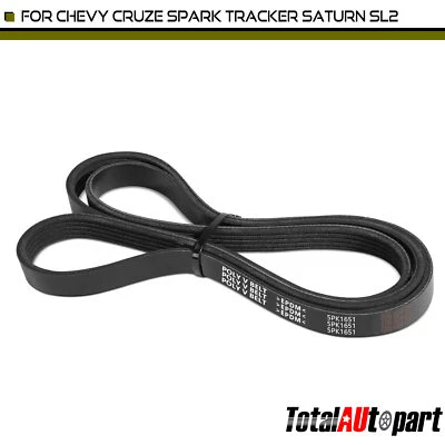 65.08 inch Serpentine Belt for Chevrolet Cruze Spark Tracker Saturn SC Suzuki - Image 1 of 4