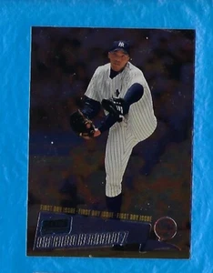 ORLANDO HERNANDEZ 2000 STADIUM CLUB CHROME 1ST DAY ISSUE #8 YANKEES #93/100 - Picture 1 of 2