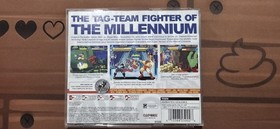 Marvel Vs Capcom Dreamcast AUTHENTIC Back Cover
