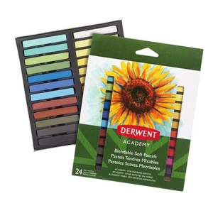 Derwent Academy Soft Pastels Set of 24 - 98216 - Picture 1 of 4