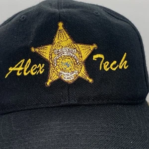 Alex Tech Law Enforcement Star Mütze Snapback Cap bestickt Vintage-Stil MN - Bild 1 von 14