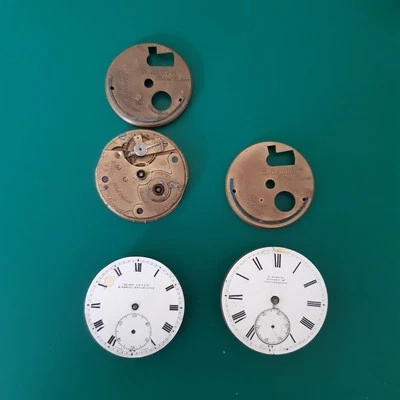 victorian pocket watch movements H Samuel Manchester — 第 1/4 张图片