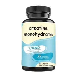 -1200pz Capsula Creatina Monoidrato Fitness Forza CostruzioneCrescita Muscolare - Foto 1 di 8