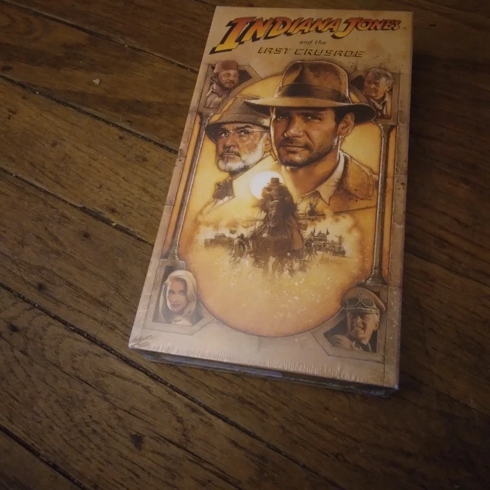 Indiana Jones and the Last Crusade VHS Harrison Ford - Sealed - Image 1 of 1