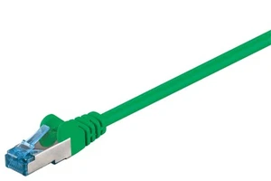 10 câbles réseau CAT 6a S/FTP ; CAT 6a-2000 S/FTP PIMF VERT 20m - Photo 1/1