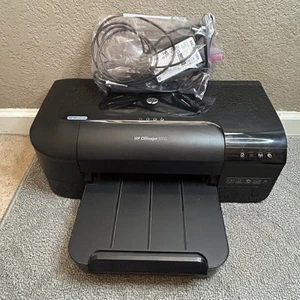 HP Officejet 6100 e-Printer Wireless Color Printer Black TESTED/WORKS - Afbeelding 1 van 9