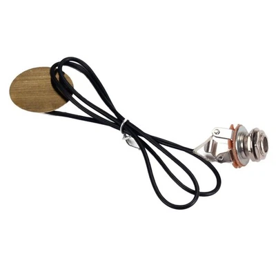 Piezo Transducer Pre-wired Pickup For Acoustic Guitar Violin Banjo Mandolin - Image 1 of 4