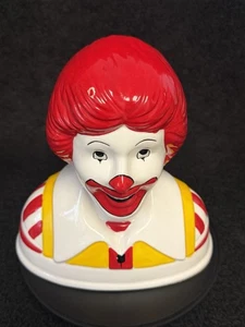 1993 Ronald McDonald Keramik Büste Münzbank - McDonald’s Mitarbeiter exklusiv - Bild 1 von 6