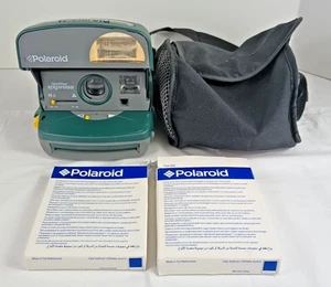 Polaroid One Step Express 600 analoge Sofortbildkamera mit Tragetasche Film FÜR TEILE - Bild 1 von 13