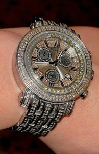 Mens Joe Rodeo Classic Diamond Watch Jojo Benny Techno Don Co Aquamaster - Picture 1 of 19