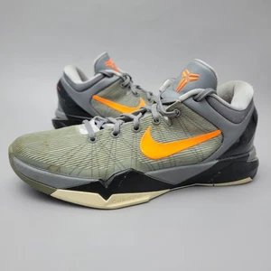 Nike Zoom Kobe VII 7 System Wolfsgrau Orange Ton Grün Schwarz Herren Größe 10,5 - Bild 1 von 17