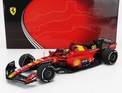 MODELLINO AUTO STATICO BBR FERRARI F1 SF23 LECLERC MONZA GP 2023 SCALA 1/18 - Immagine 1 di 4