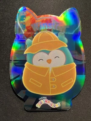 2024 Panini: Squishmallows- Die-Cut/OptiChrome/Prizm #5 Winston 🔪🐷🍳 - Image 1 of 4