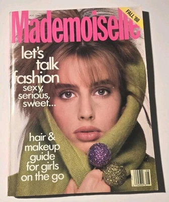 Mademoiselle magazine 1988  Julie A Stephanie Seymour Kara Young Naomi Campbell Foto 1 de 4