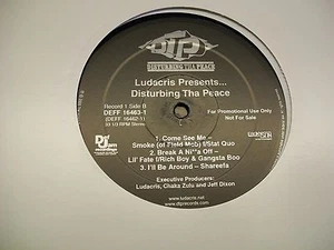 Ludacris Presents...Disturbing Tha Peace 2 LP Vinyl-Promo-DTP-DEFF164631-VG++ - Picture 1 of 1