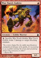 WAR-TORCH GOBLIN Ravnica MTG Magic the Gathering Cards DJMagic