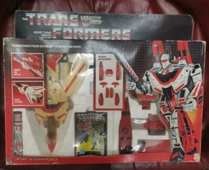 Vintage Transformers G1 Jetfire Boxed, Complete, Stickers Applied - Picture 1 of 9
