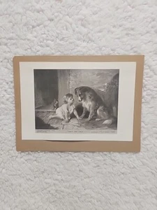 Lithographie "Can't You Talk" von Eugene Perry Boston Edition aus Holmes Gemälde  - Bild 1 von 4