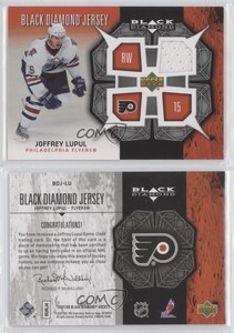 2007-08 Upper Deck Black Diamond Jerseys Joffrey Lupul #BDJ-LU