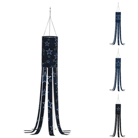 Dallas Cowboys Outdoor Garden Windsock Decor Porch Deck Wind Sock 6*40in Cover