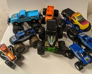 2 RevN Go Mattel Monster Truck Lot + 6 others  /VINTAGE/(8 VEHICLE LOT) - Picture 1 of 5