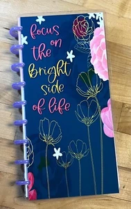 Juego de 4 cubiertas Focus on the Bright Side of Life con media hoja Happy Planner - Imagen 1 de 4