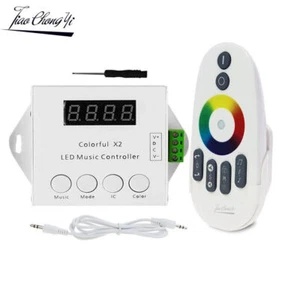 Music X2 Controller RF Touch Remote for WS2812B WS2811 LED Strip Max 1000 Pixels - Picture 1 of 7