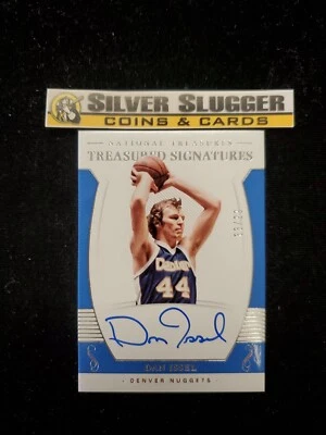 2018-19 Dan Issel National Treasures Treasured Signatures On Card Auto /99 - Image 1 of 2