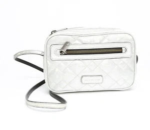 Marc By Marc Jacobs V3701 Womens Silver Sally Quilted Crossbody Bag - Picture 1 of 4