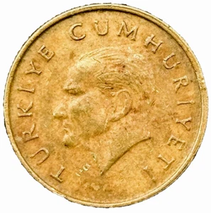 1990 Turkey Coin 100 Lira KM# 988 Europe Coins Foreign Exact Shown FREE SHIPPING - Picture 1 of 5