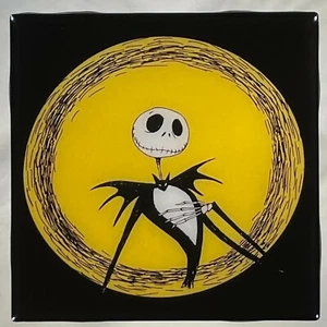JACK SKELLINGTON Nightmare Before Christmas COASTER Custom Ceramic Tile - Picture 1 of 5