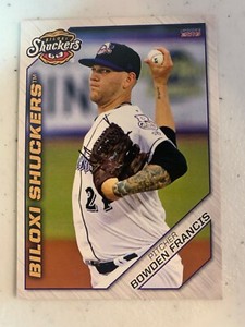 Bowden Francis Card1 2019 Biloxi Shuckers Team Card