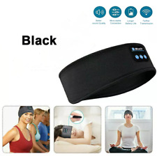 UK Wireless Bluetooth Headband Sleeping Eye Mask Headphones Sports Headset Music